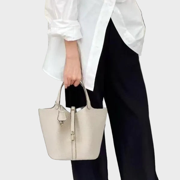 Kate - Pebbled Lock Bag