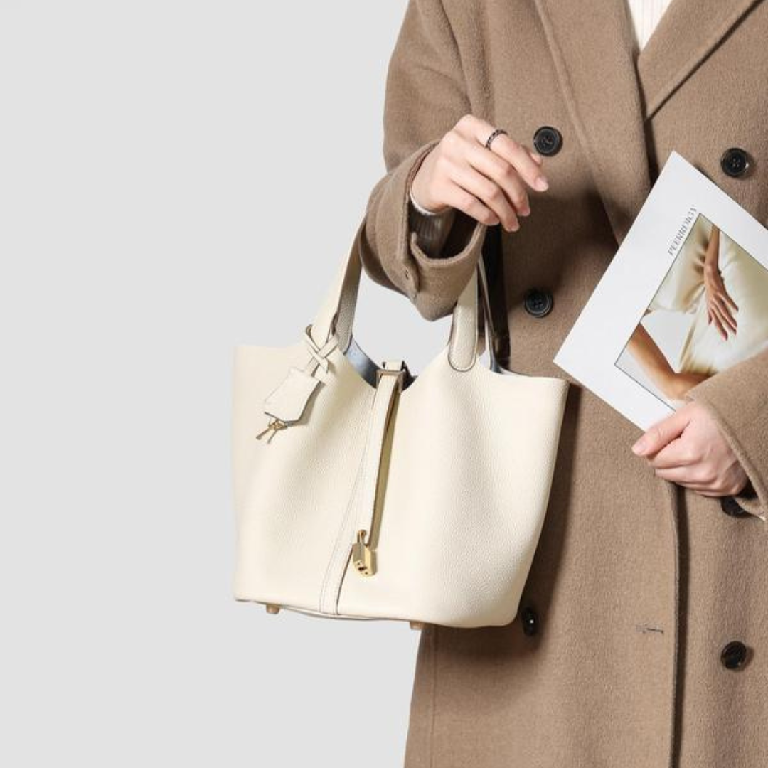 Kate - Pebbled Lock Bag