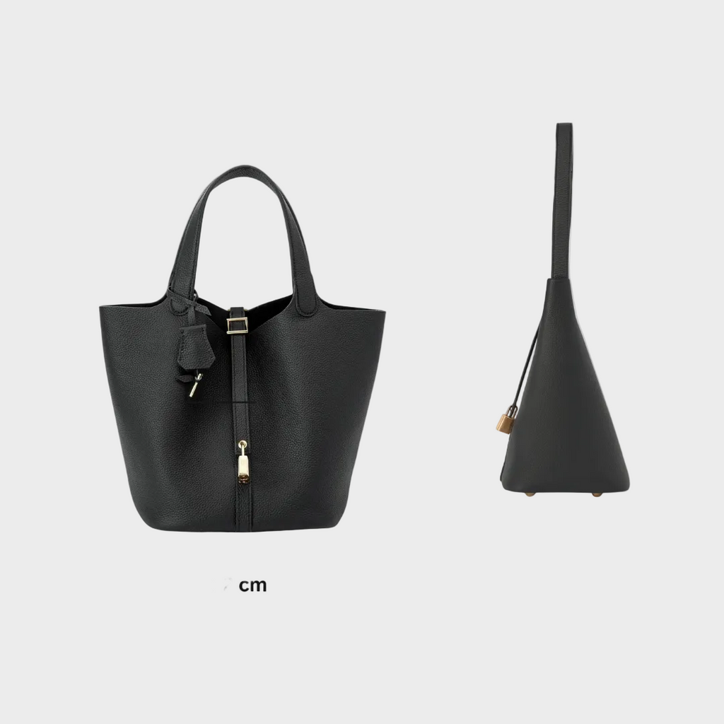 Kate - Pebbled Lock Bag