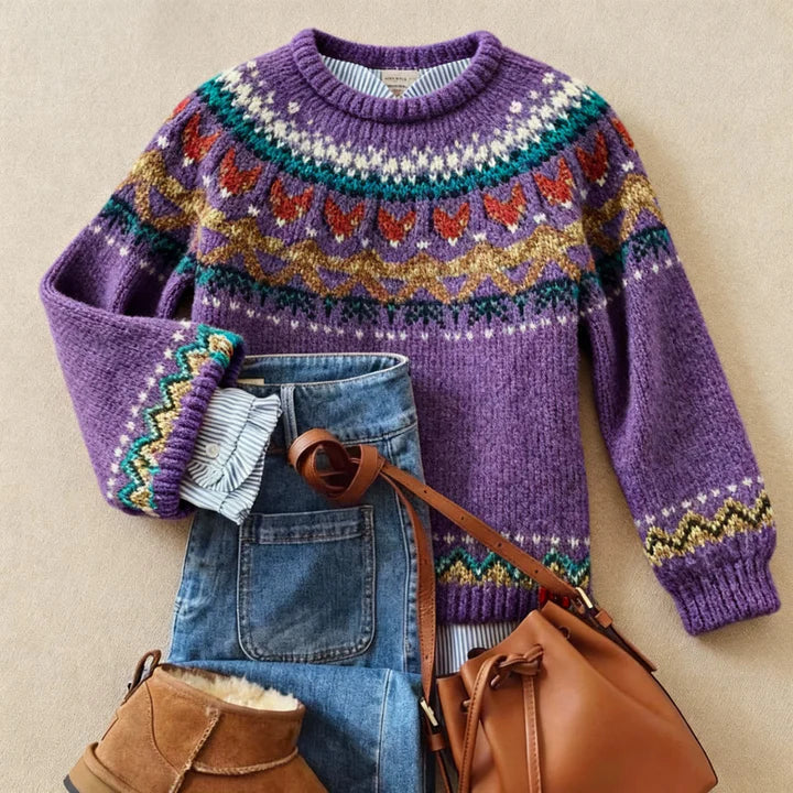 Solva - Vintage Knit Sweater