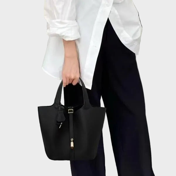 Kate - Pebbled Lock Bag