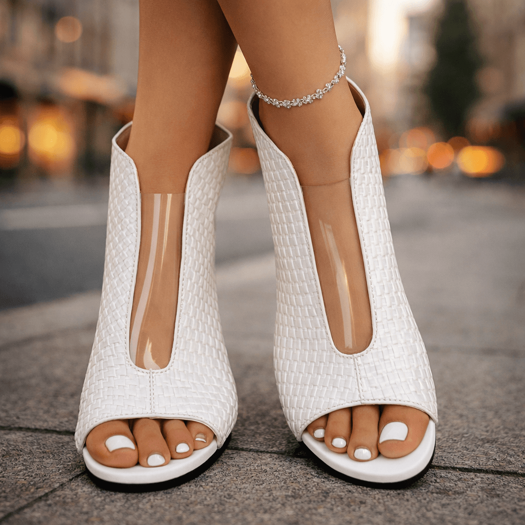 Zahara - Elegant Sculpted Heels