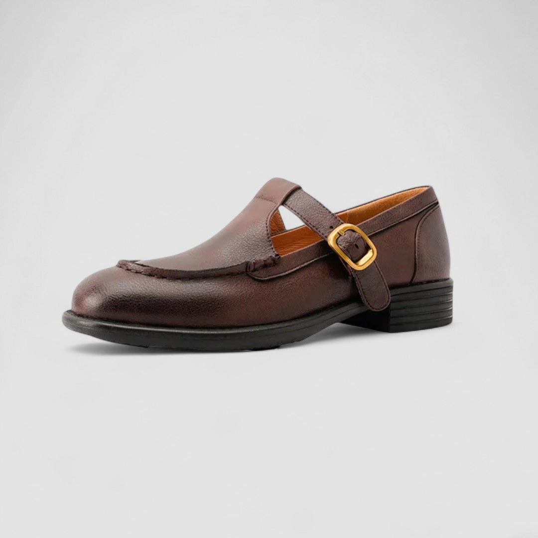 Carla - Orthopedic Square-Toe Mary Jane Shoes