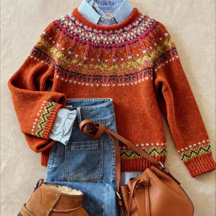 Simona - Vintage Knit Sweater