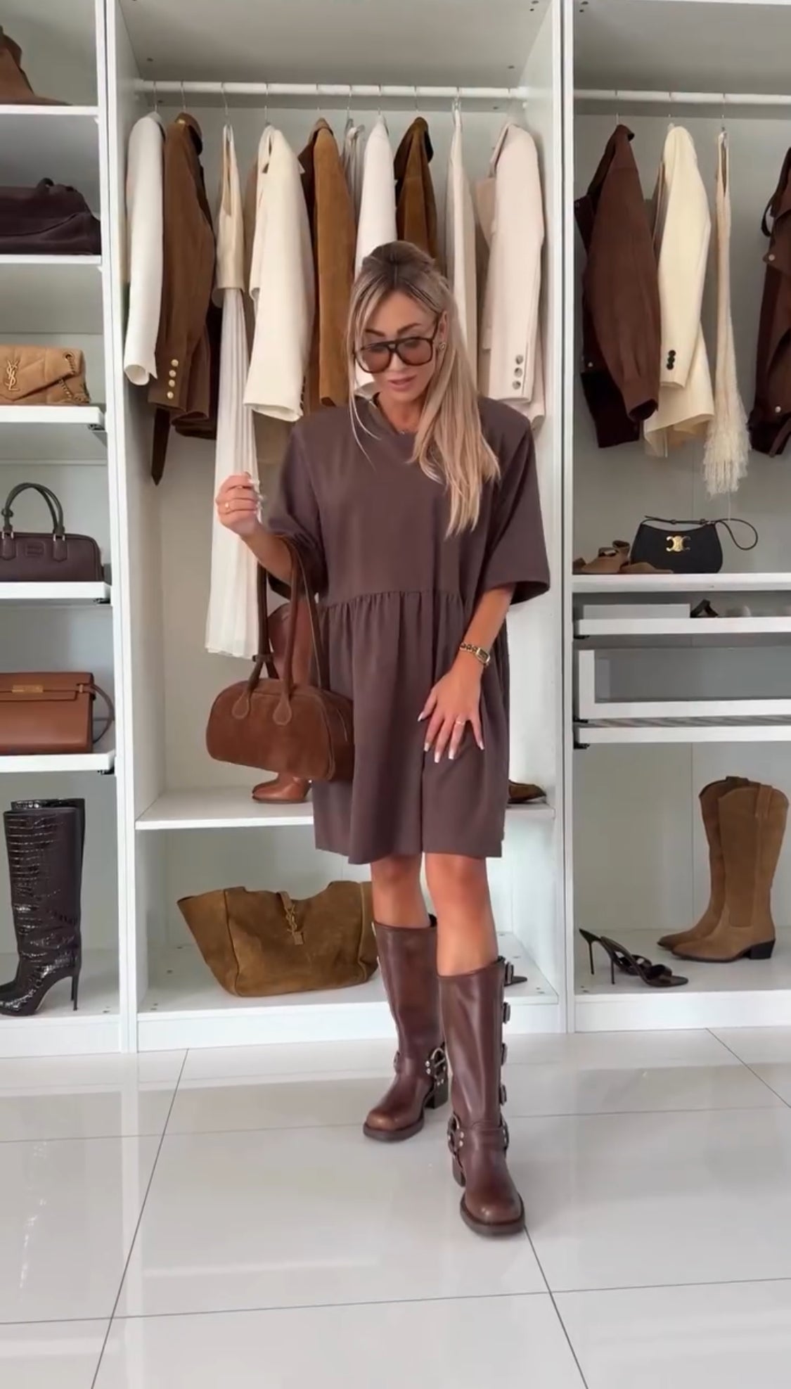 Helene - Flowy Short Dress
