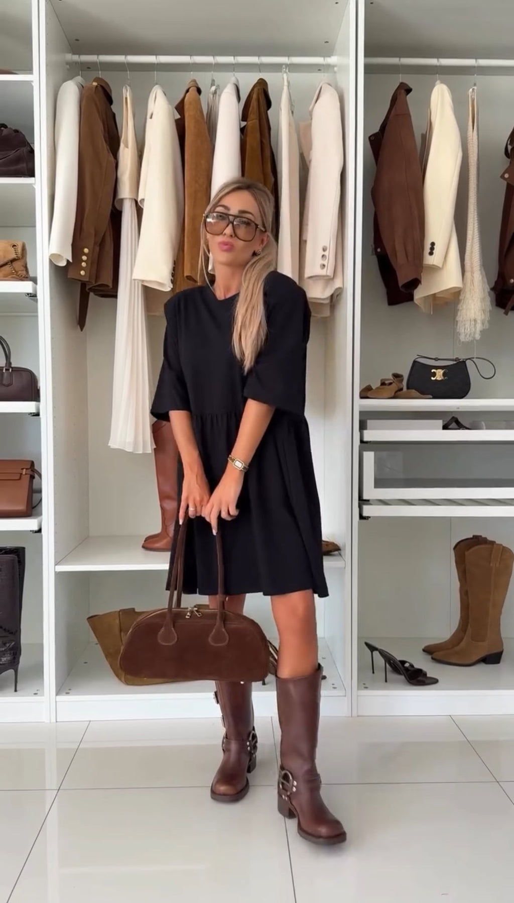 Helene - Flowy Short Dress