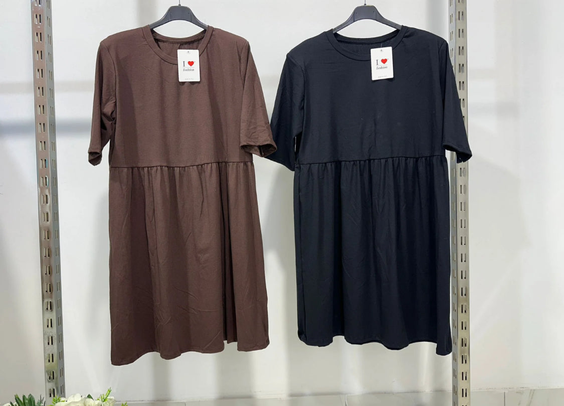 Helene - Flowy Short Dress
