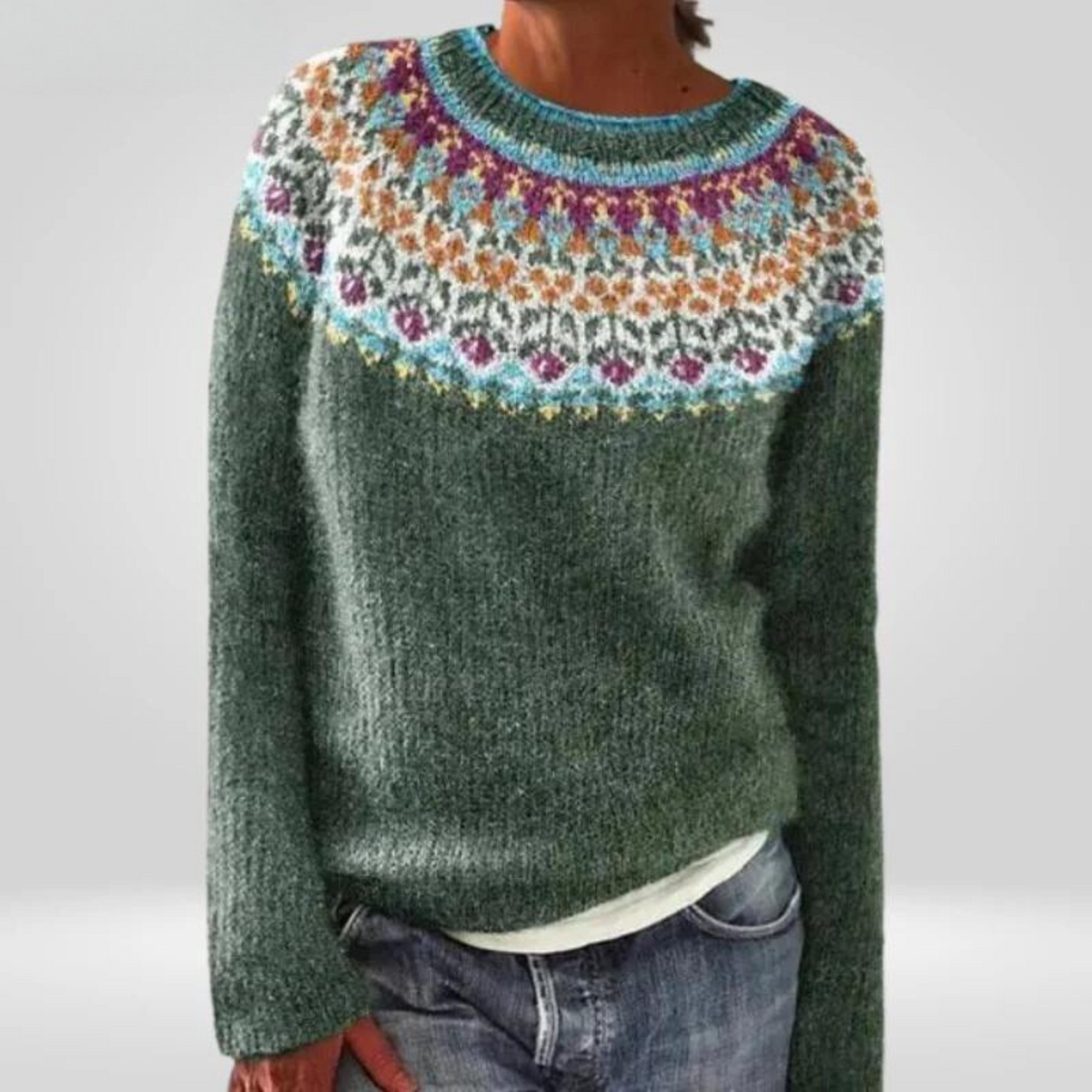 Brittany - Icelandic Knit Sweater