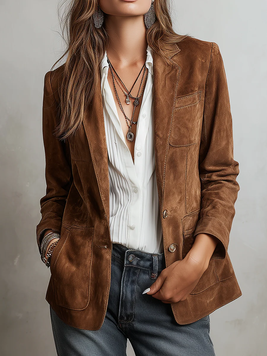 Verona - Vintage Suede Jacket