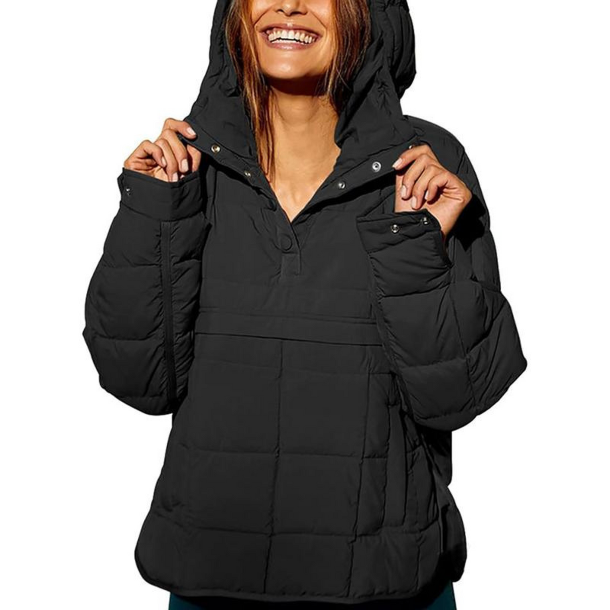 LALA – SOFT EMBRACE OVERSIZED HOODED JACKET