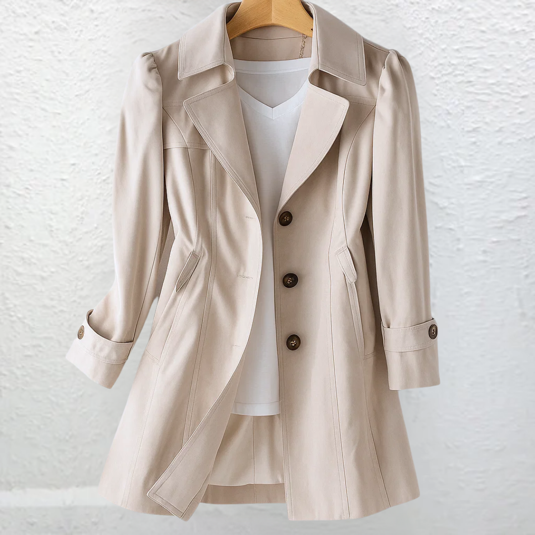 Gavryxa - Slim-Fit Vintage Trench
