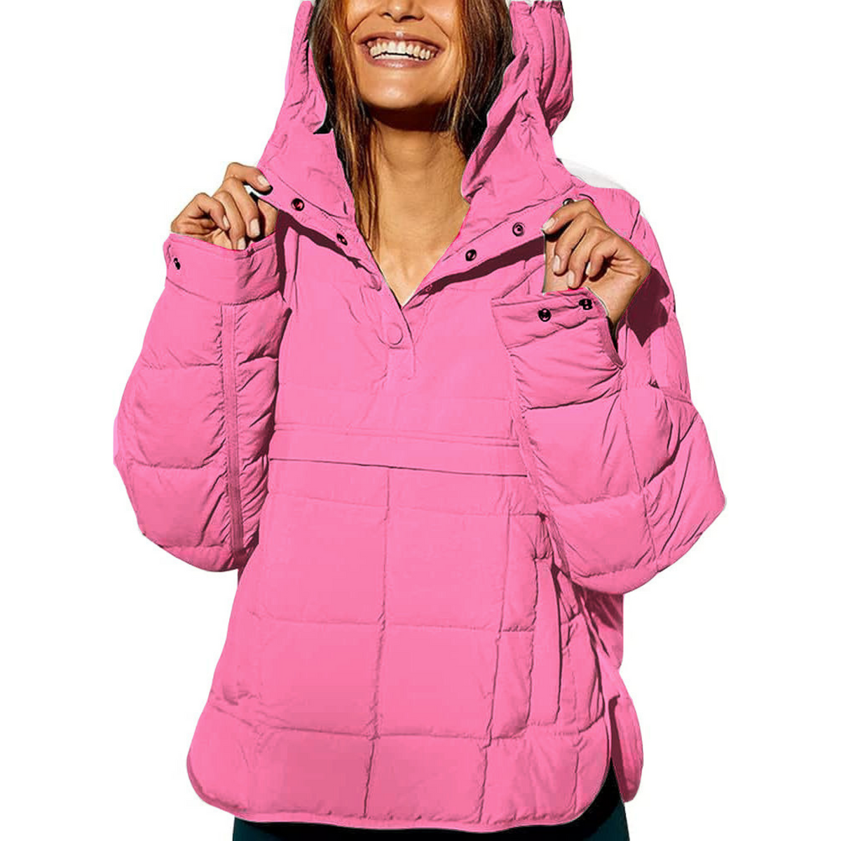 LALA – SOFT EMBRACE OVERSIZED HOODED JACKET