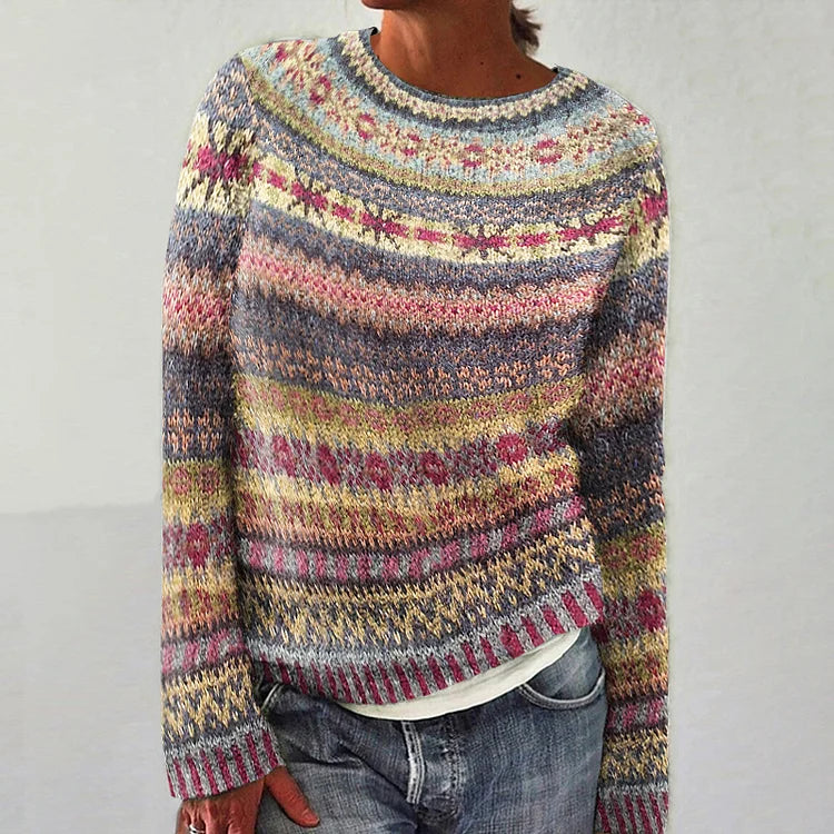Zoey - Icelandic Knit Sweater