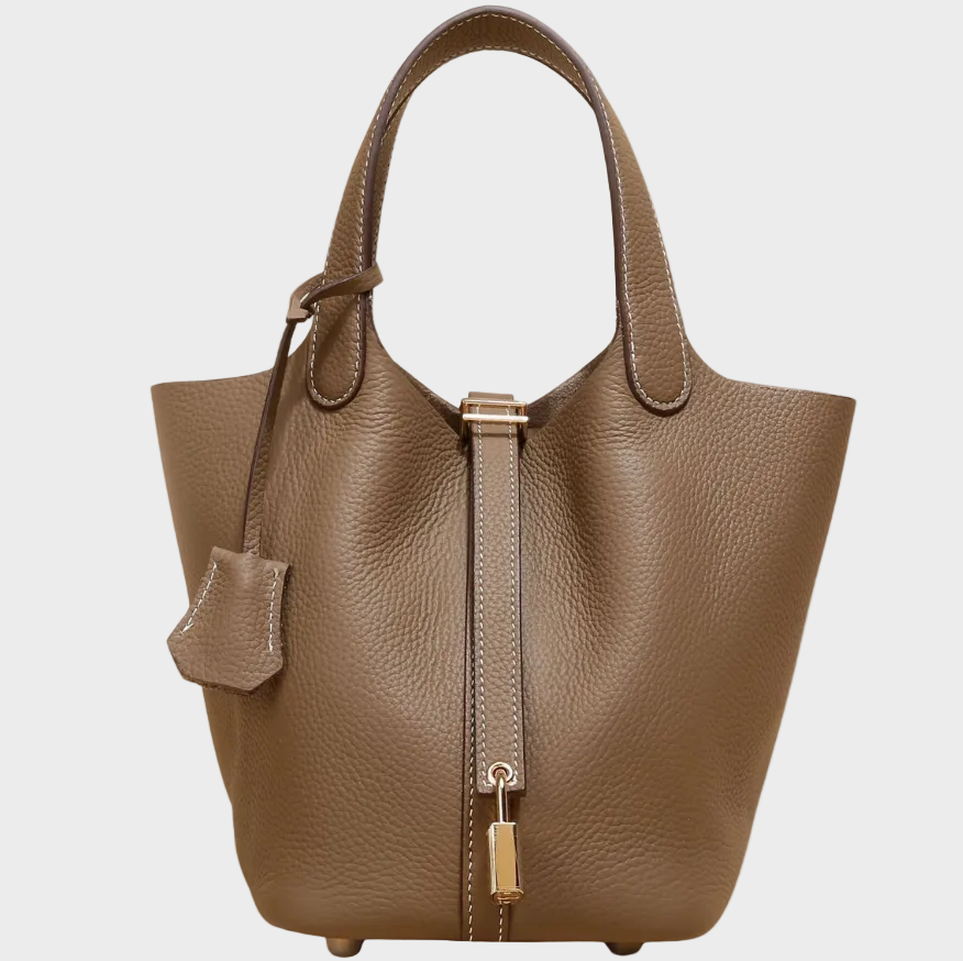 Kate - Pebbled Lock Bag