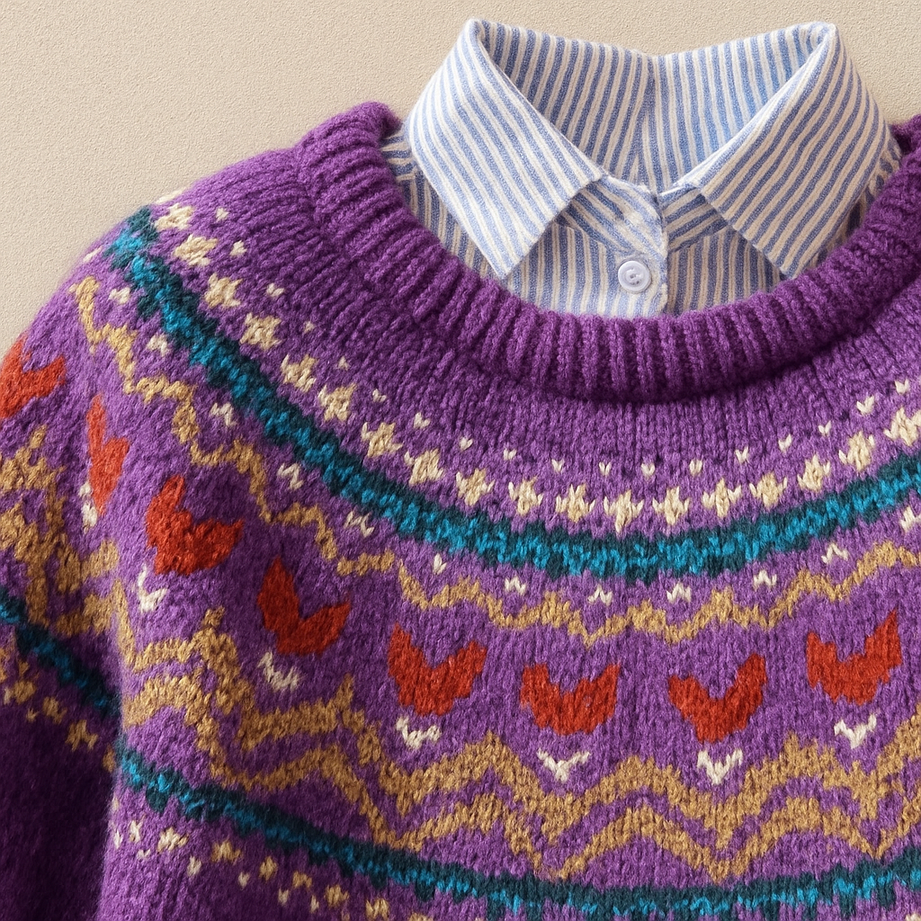 Solva - Vintage Knit Sweater