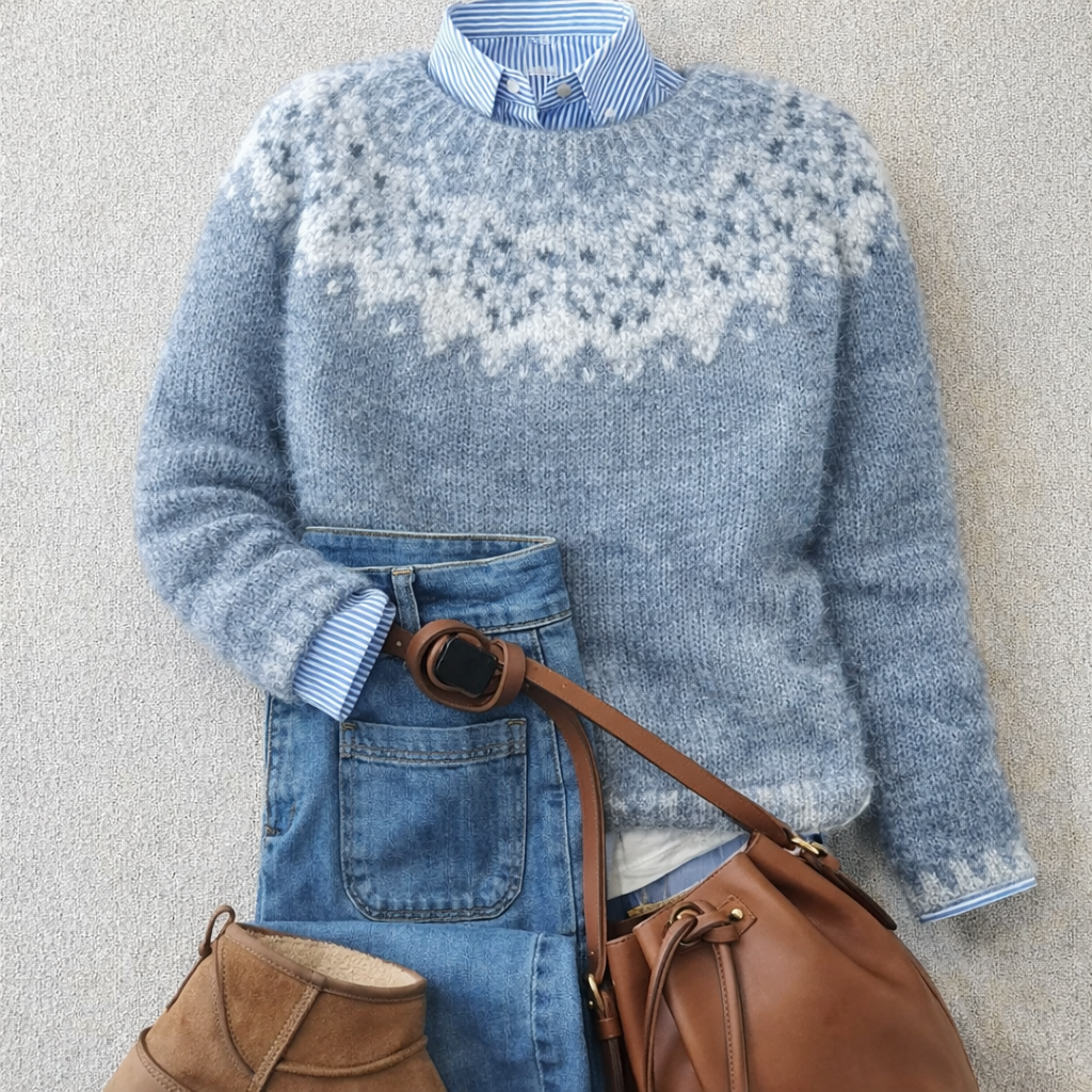 Sarah - Nordic Knit Sweater