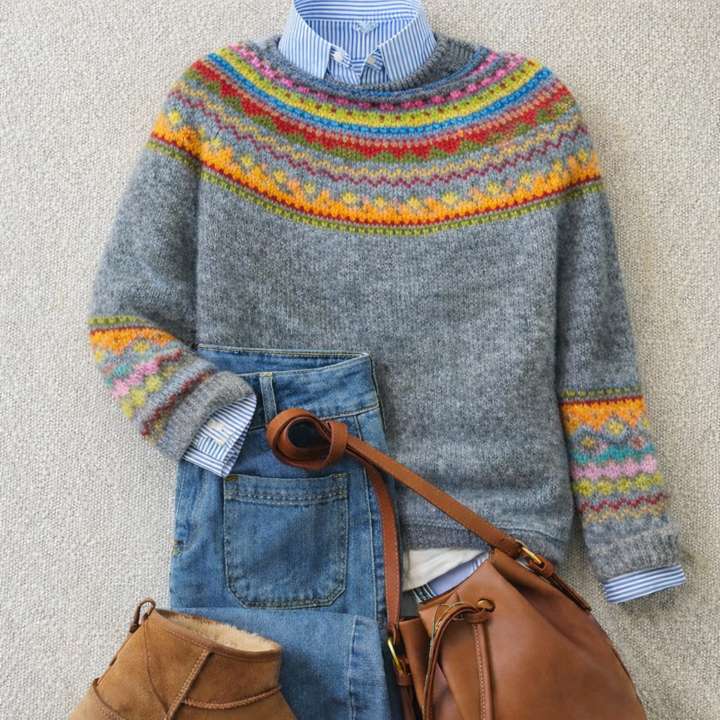 Emily - Nordic Knit Sweater
