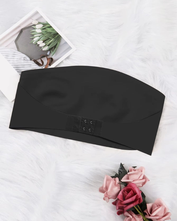 Front-Clasp Strapless Lift Bra