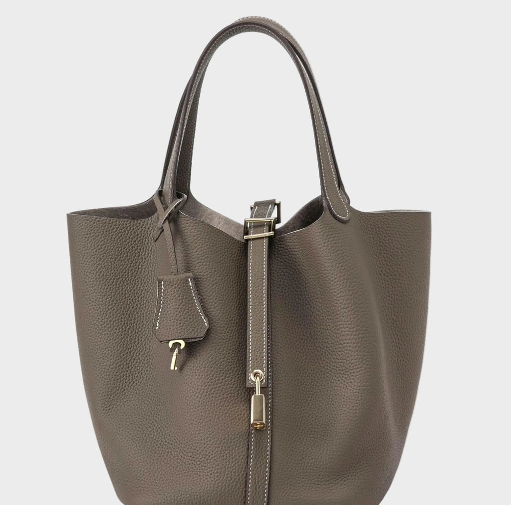 Kate - Pebbled Lock Bag