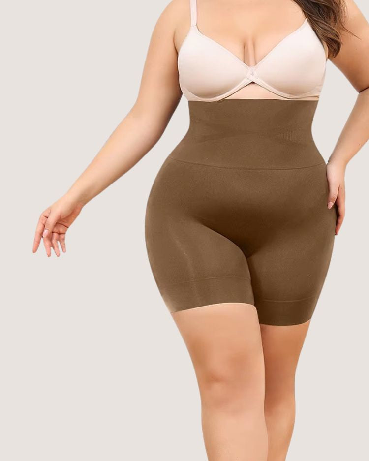 High-Waist Sculpting Shorts