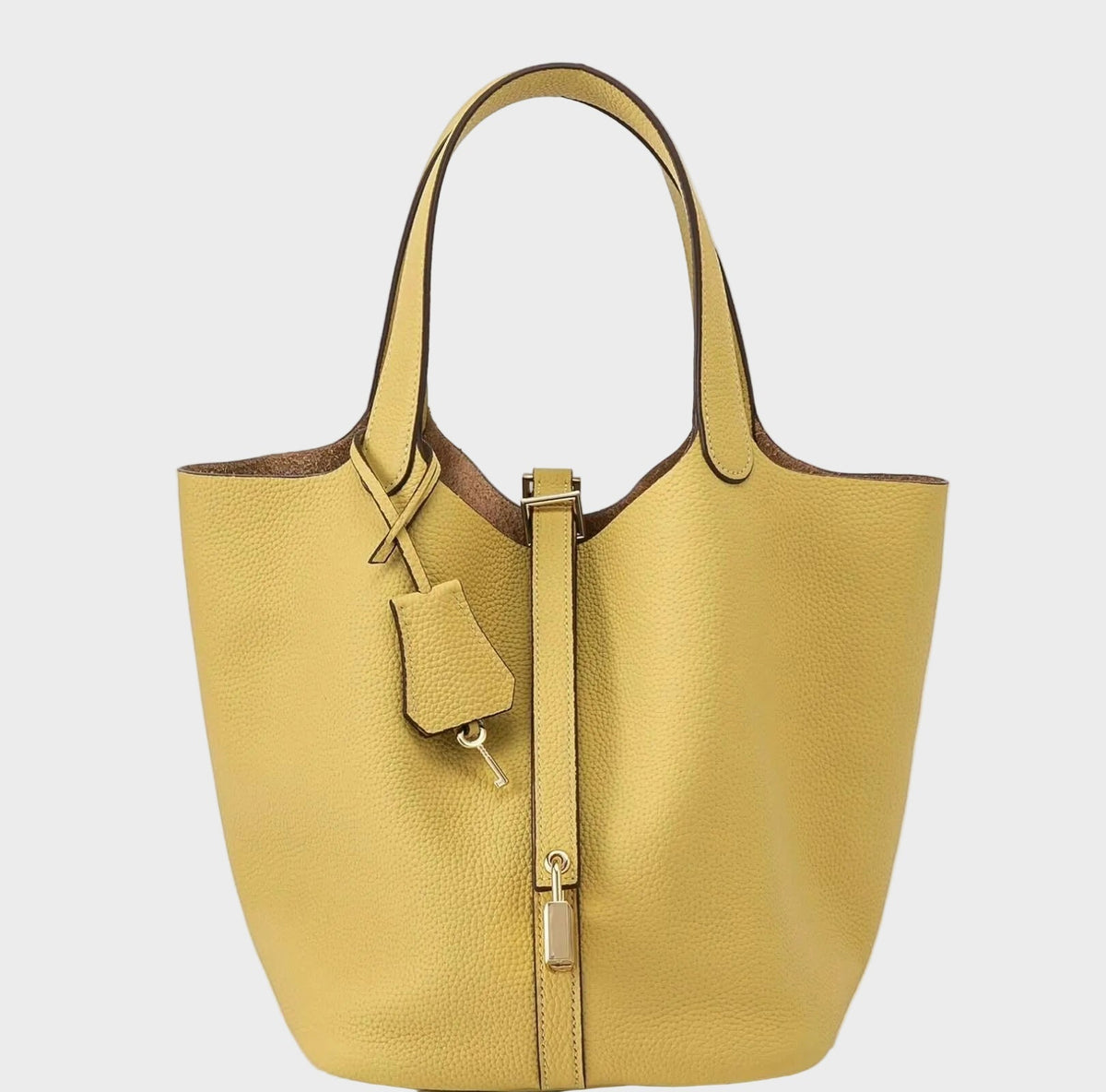 Kate - Pebbled Lock Bag