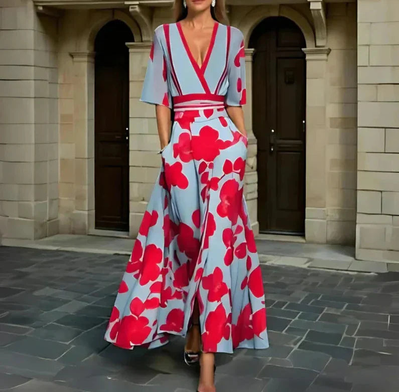 Colette - Printed Maxi Dress