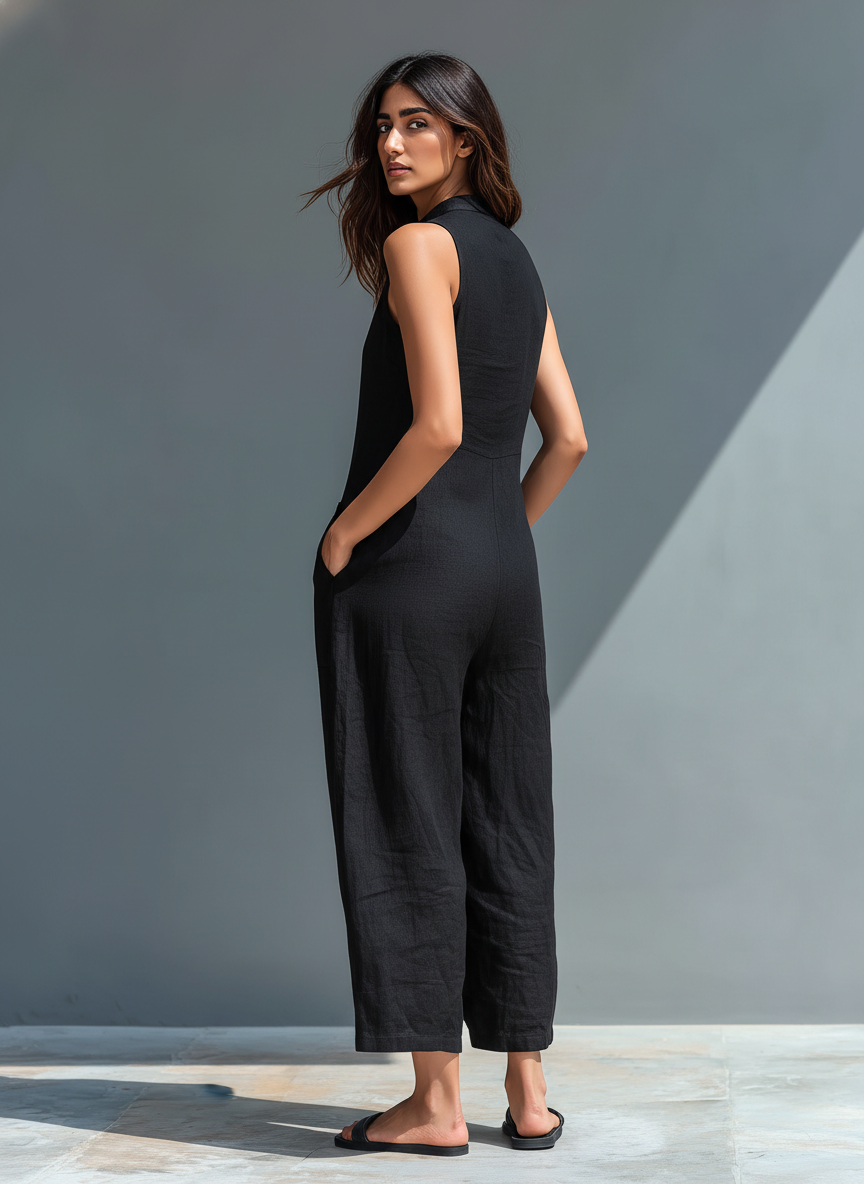 Lucy - Sleeveless Jumpsuit