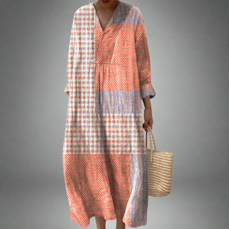 Vivienne - Geometric Print Dress