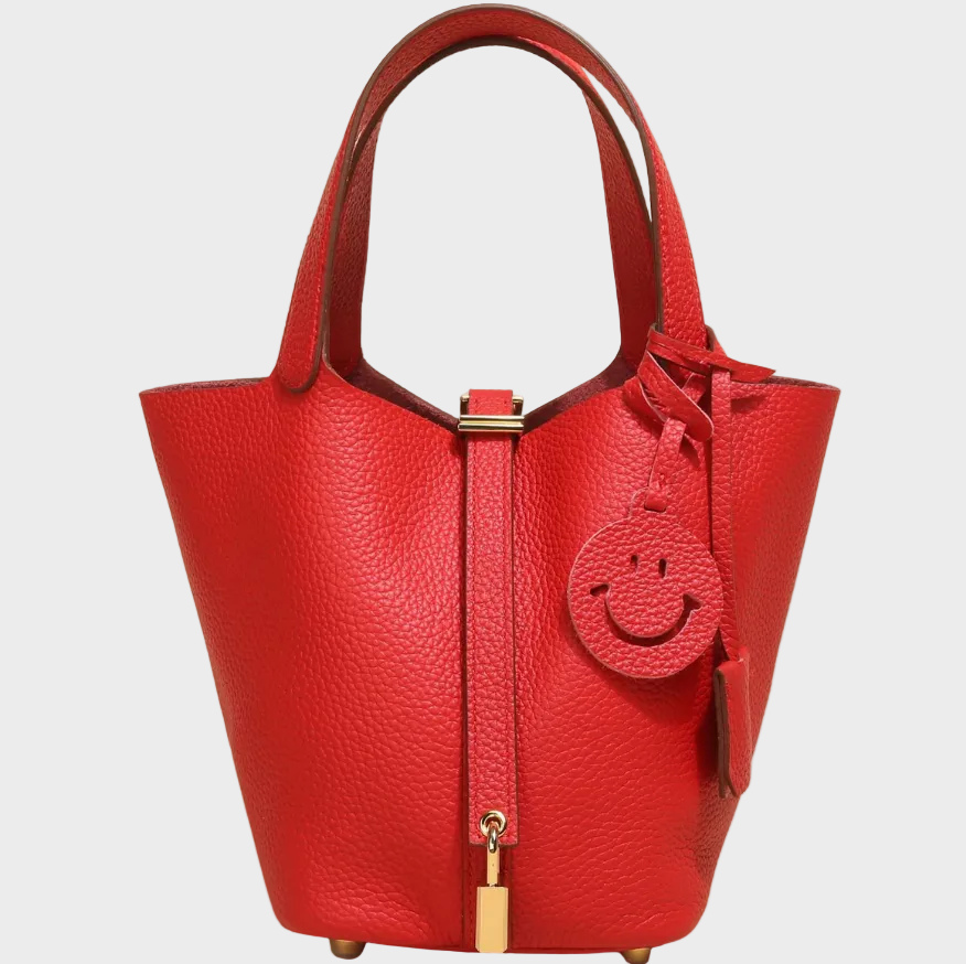 Kate - Pebbled Lock Bag