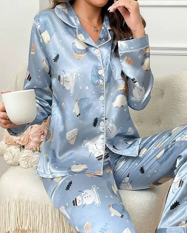 Frosty Penguin Winter Lounge Set