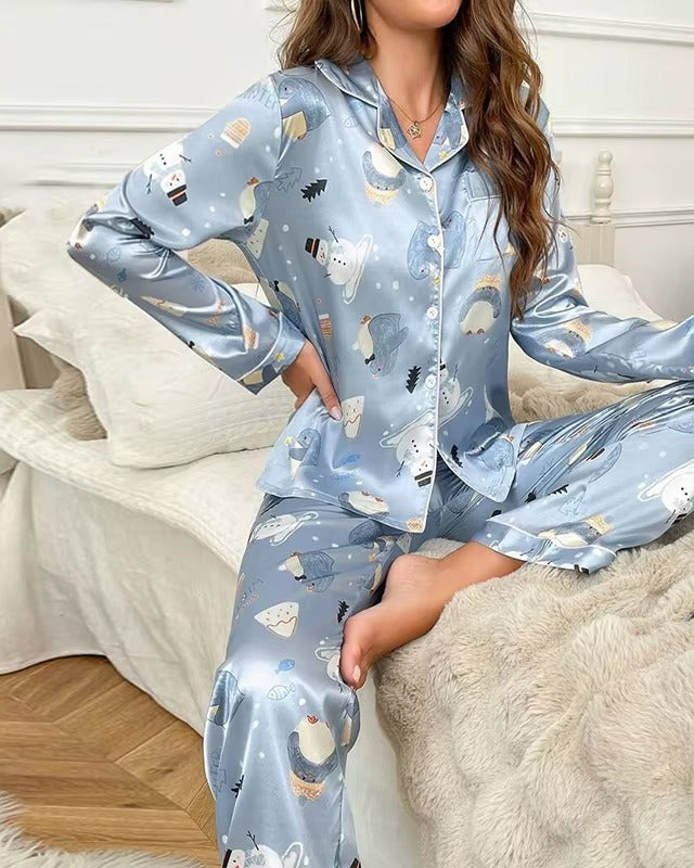 Frosty Penguin Winter Lounge Set