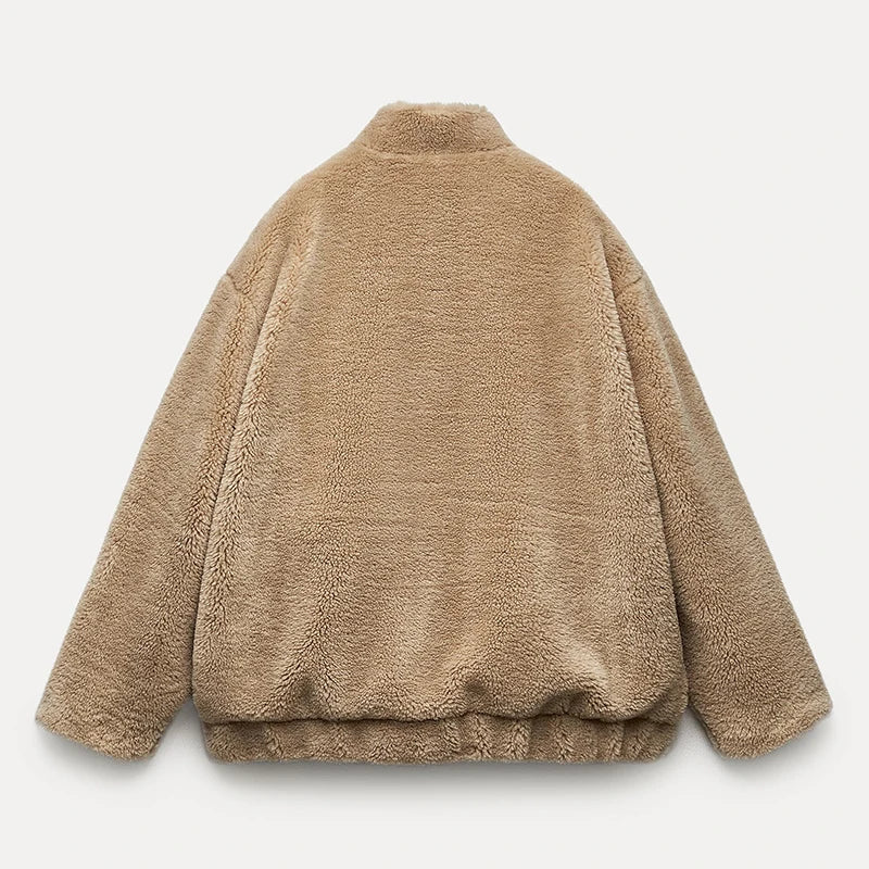 Jenny | Chic Teddy Bear Faux Fur Coat