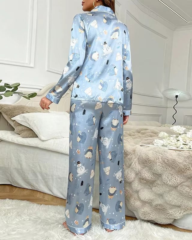 Frosty Penguin Winter Lounge Set
