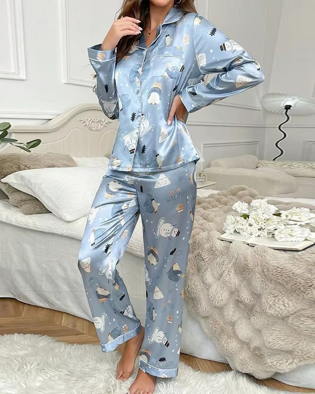 Frosty Penguin Winter Lounge Set