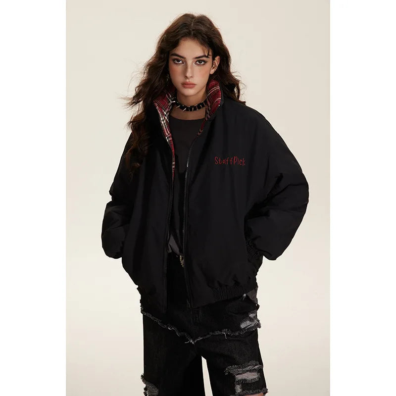 Mia | Vintage Double-Sided Puffer Jacket