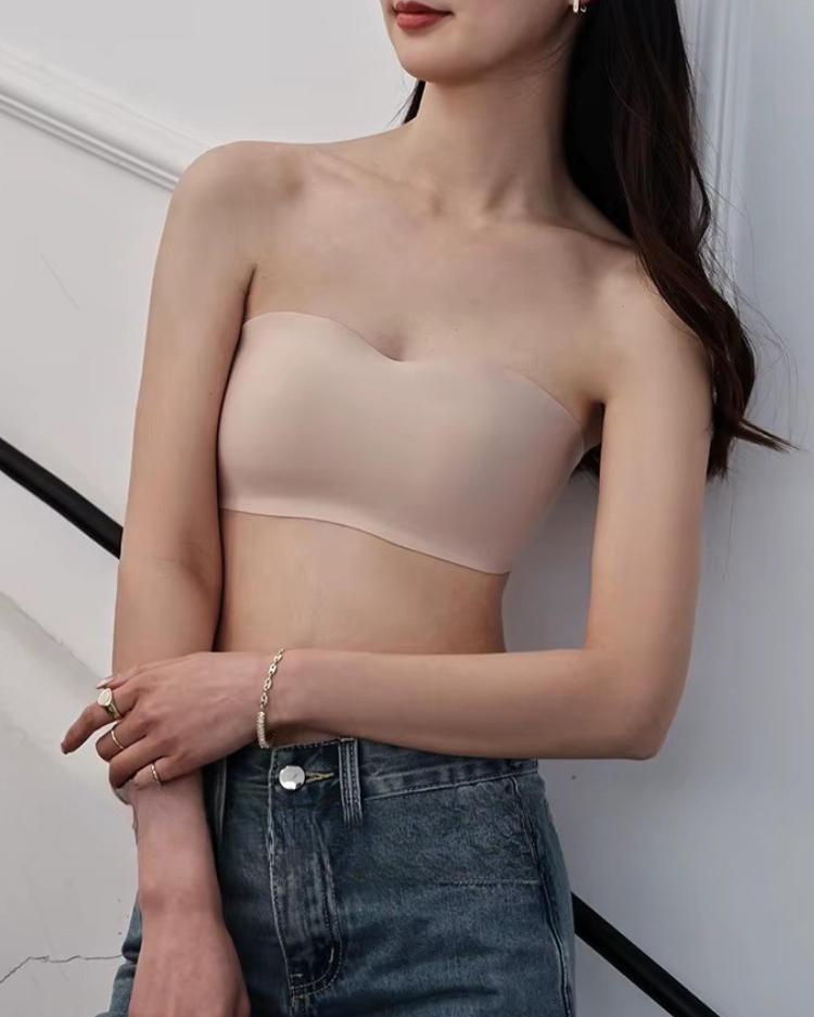 Seamless Anti-Slip Strapless Bra