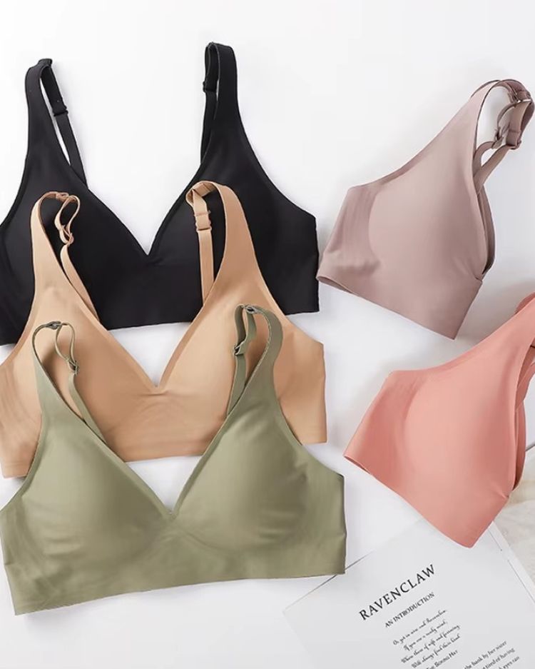 Seamless Comfort V-Neck Bra