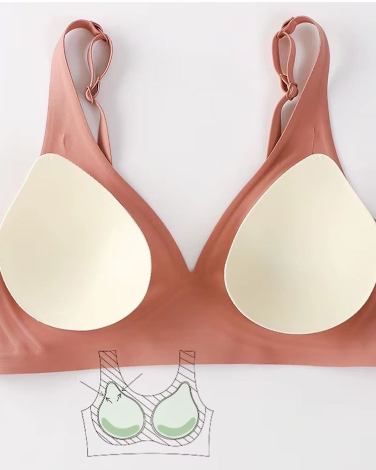 Seamless Comfort V-Neck Bra