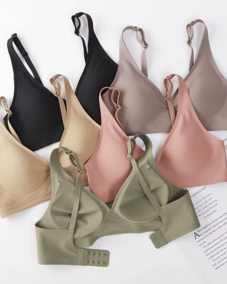 Seamless Comfort V-Neck Bra
