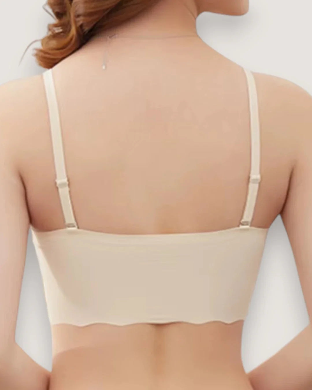 Seamless Wavy-Edge Comfort Bralette