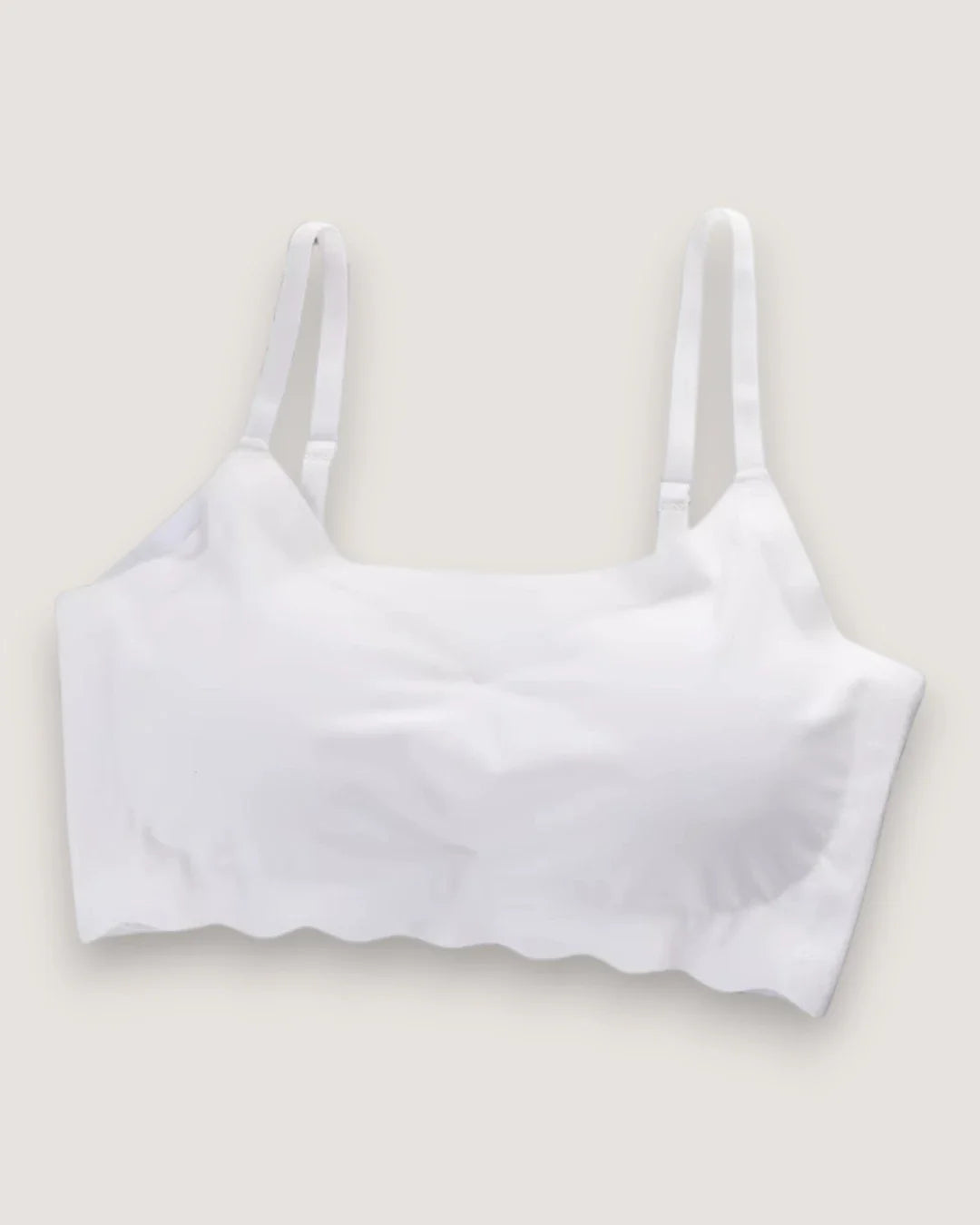 Seamless Wavy-Edge Comfort Bralette