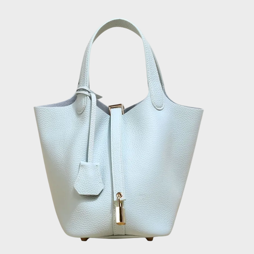 Kate - Pebbled Lock Bag