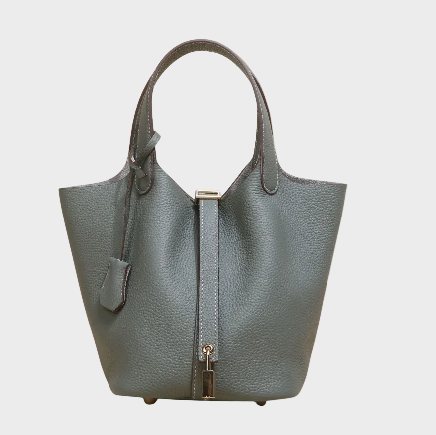 Kate - Pebbled Lock Bag