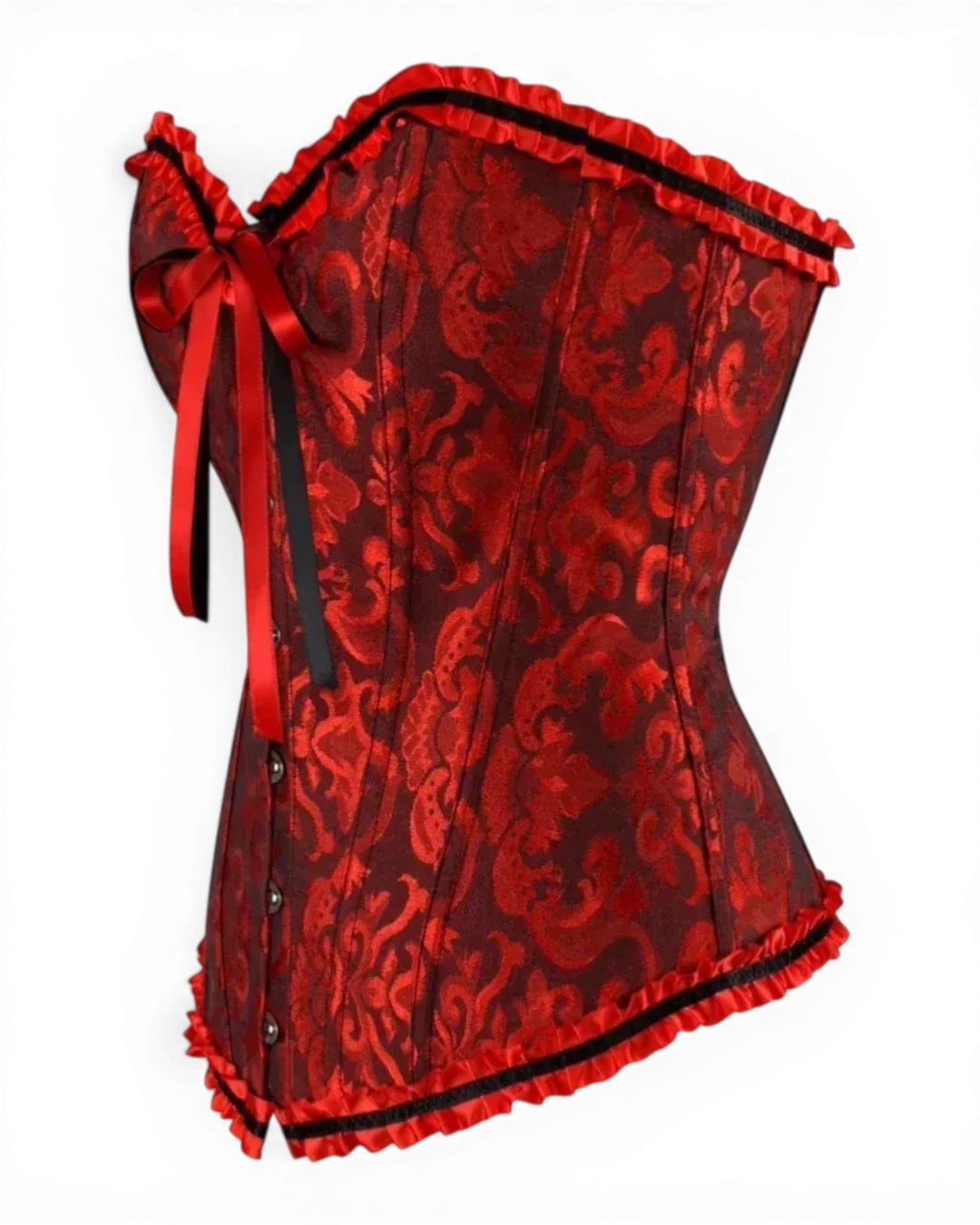 Structured Damask Corset Top