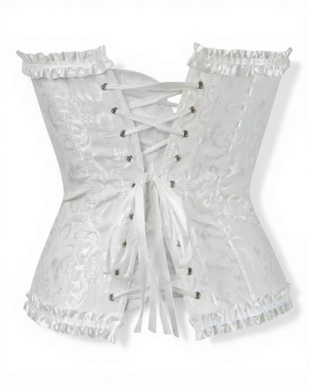 Structured Damask Corset Top