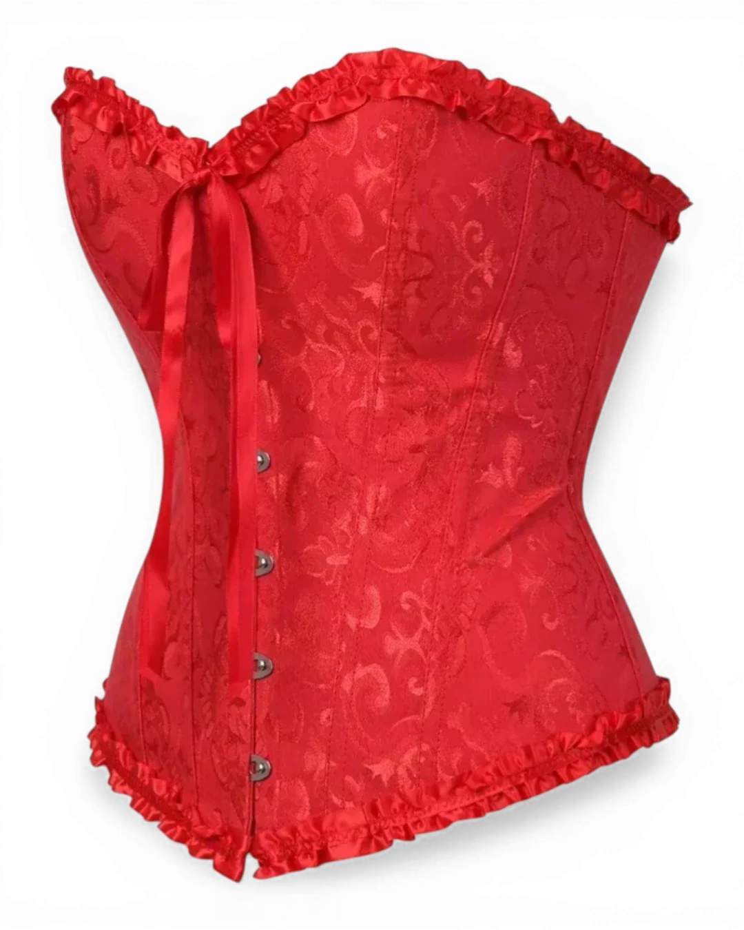 Structured Damask Corset Top
