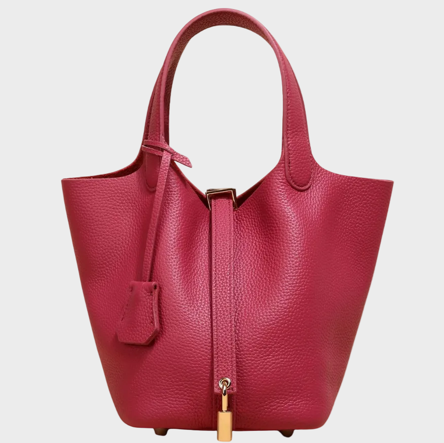 Kate - Pebbled Lock Bag