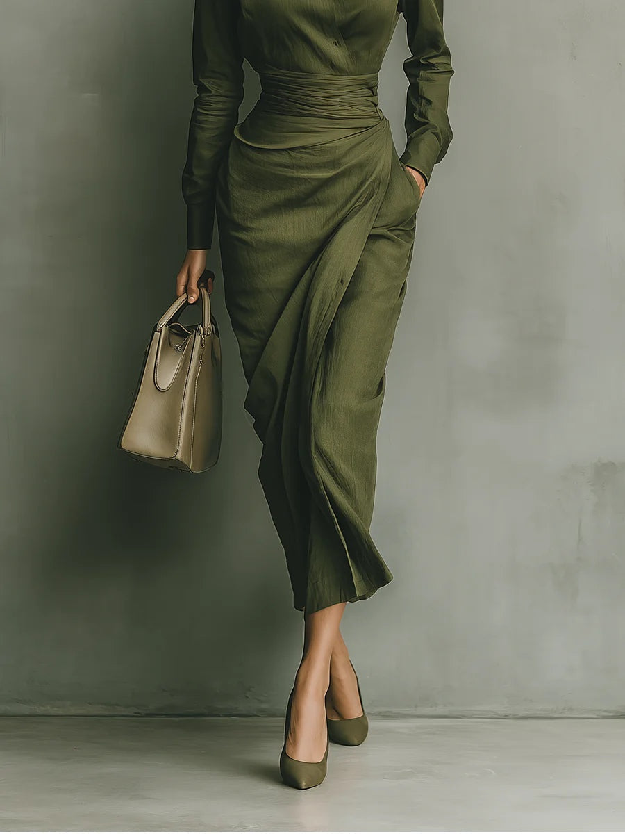 Anouk - Fitted Wrap Dress