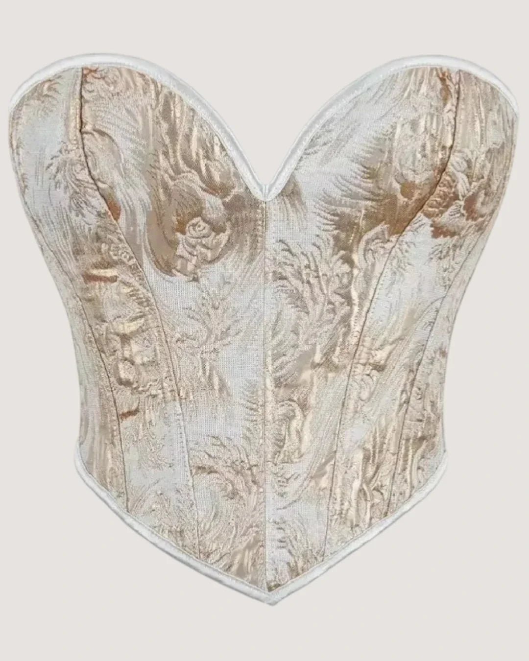Brocade Corset Top
