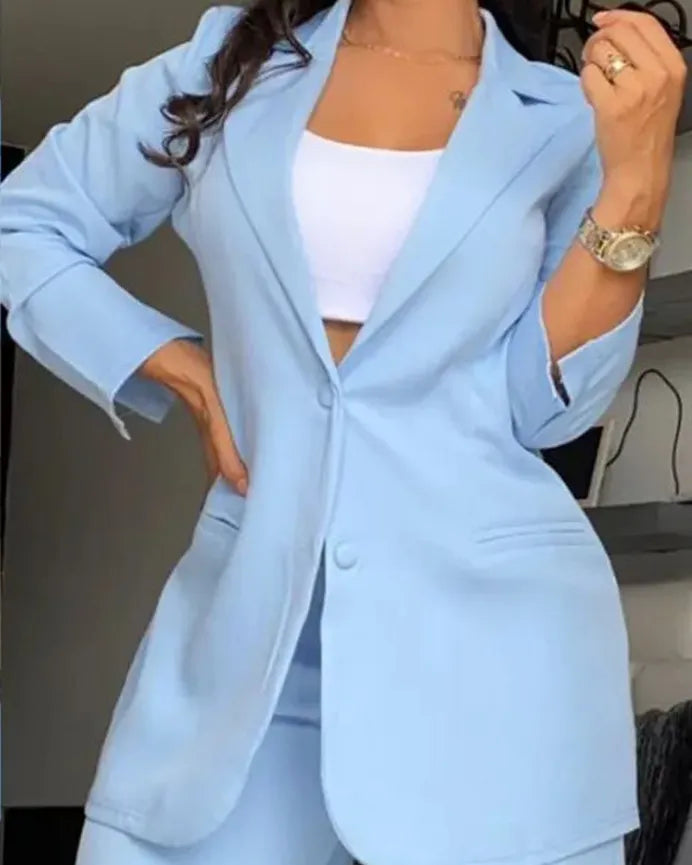 Veronica - Power Poise Tailored Pantsuit